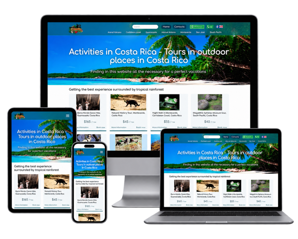Diseño web Activities in Costa Rica